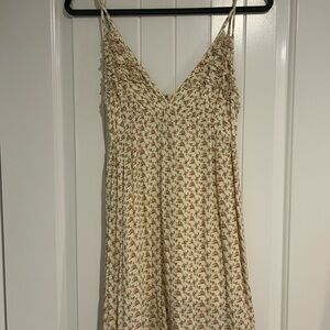 Floral Cream Dress